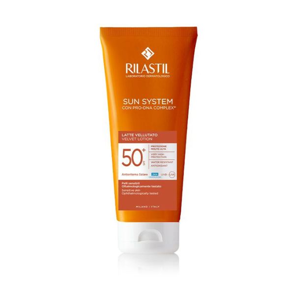 Lotiune catifelata cu SPF 50+ SUN SYSTEM RILASTIL