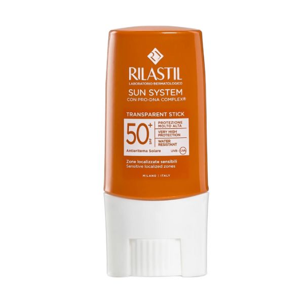 Stick transparent pentru protectia solara SUN SYSTEM SPF50+ RILASTIL