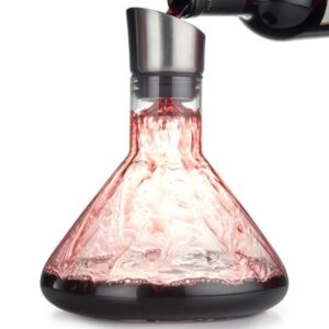 Decantor de vin cu aerator