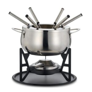 Set Fondue argintiu