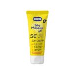 Cremă protecție solară Chicco SPF 50+, 75 ml, 0luni+