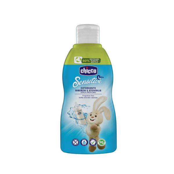 Detergent pentru biberoane și vesela bebelușului Chicco, 300 ml, 0 luni+