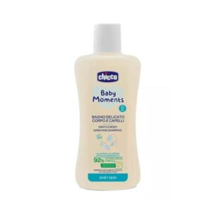 Șampon fără lacrimi Baby Moments Skin Chicco, 0 luni+, 200 ml