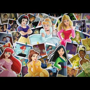 PUZZLE TREFL 1000 DISNEY PRINCESS MINUNATELE PRINTESE - imagine 1