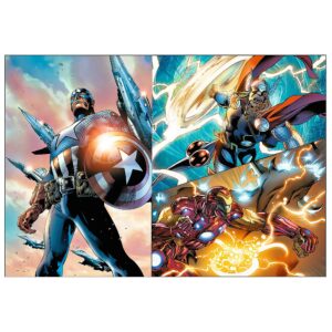 PUZZLE TREFL 4X250 AVENGERS MARVEL ZILE EROICE - imagine 2