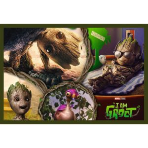 PUZZLE TREFL 2X200 MARVEL EU SUNT GROOT - imagine 2