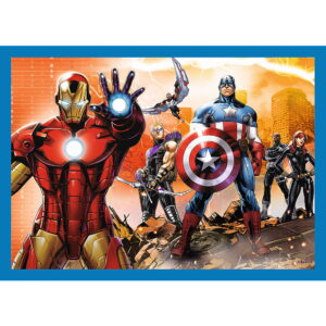 PUZZLE TREFL 4IN1 AVENGERS - RAZBUNATORII CURAJOSI - imagine 1