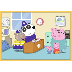 PUZZLE TREFL 10IN1 INTALNESTE-O PE PEPPA PIG - imagine 1