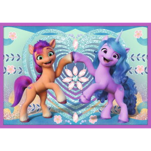 PUZZLE TREFL 10IN1 MY LITTLE PONY -  PONEII STRALUCITORI - imagine 1