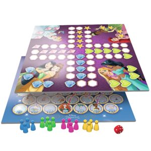 JOC DISNEY PRINCESS 2IN1 LUDO SI SERPISORI SCARI - imagine 1