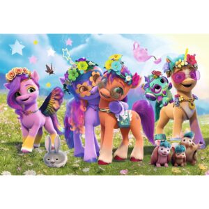 PUZZLE TREFL 100 MY LITTLE PONY PONEII AMUZANTI - imagine 1