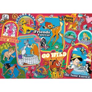 PUZZLE TREFL 500 LUMEA DISNEY - imagine 1