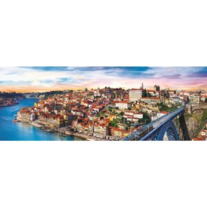 PUZZLE TREFL 500 PORTO PANORAMA PORTUGALIA - imagine 1