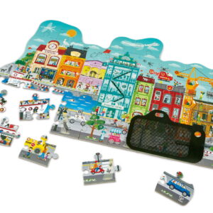 HAPE PUZZLE ORASUL ANIMAT - imagine 1