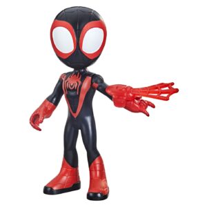 SPIDEY PRIETENII EXTRAORDINARI FIGURINA MILES MORALES SPIDER MAN SUPRADIMENSIONATA 22.8CM - imagine 1