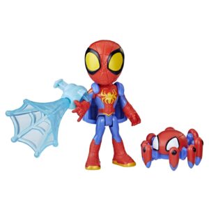 SPIDEY PRIETENII EXTRAORDINARI SET FIGURINA SPIDEY 10CM SI ACCESORII - imagine 1