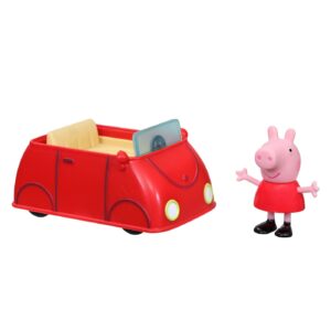 PEPPA PIG VEHICUL CU FIGURINA MICUTA MASINA ROSIE - imagine 1