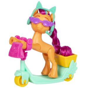 MY LITTLE PONY SUNNY STARSCOUT PE SCOOTER SET FIGURINA SI 4 ACCESORII - imagine 1