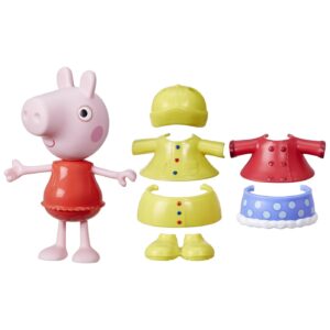 PEPPA PIG SET FIGURINA SI ACCESORII VESTIMENTARE PEPPA PIG 15CM - imagine 1