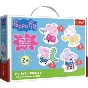 PUZZLE BABY CLASIC SIMPATICA PEPPA PIG 18 PIESE - imagine 1