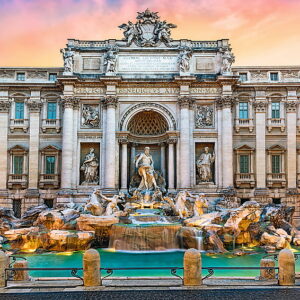 PUZZLE TREFL 500 FONTANNA DI TREVI ROMA - imagine 1