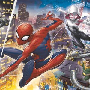 PUZZLE TREFL 24 MAXI CURAJOSUL SPIDERMAN - imagine 1