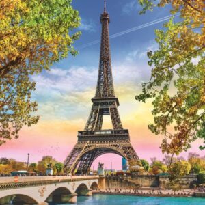 PUZZLE TREFL 500 ROMANTICUL PARIS - imagine 1