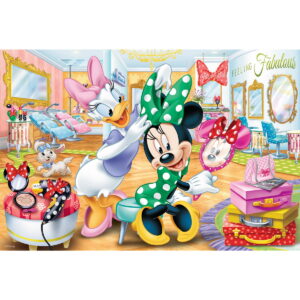 PUZZLE TREFL 100 MINNIE LA SALONUL DE INFRUMUSETARE - imagine 1