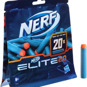 NERF ELITE MUNITIE 2.0 REFILL 20 PIESE - imagine 1