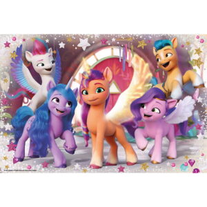 PUZZLE TREFL 24 MAXI MY LITTLE PONY - BUCURIA PONEILOR - imagine 1