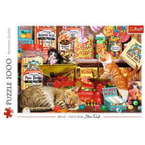 PUZZLE TREFL 1000 PISICI SI DULCIURI - imagine 2