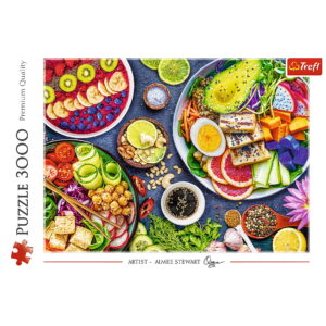 PUZZLE TREFL 3000 BOLUL COLORAT - imagine 2