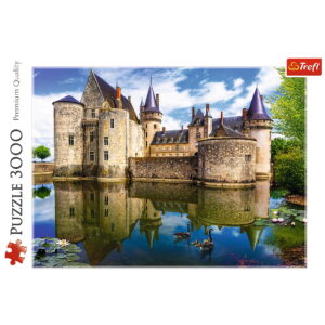 PUZZLE TREFL 3000 CASTELUL SULLY SUR LOIRE - imagine 2