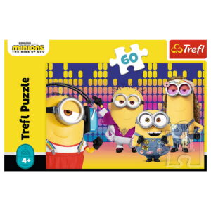 PUZZLE TREFL 60 MINIONII DANSATORI - imagine 2