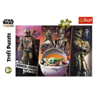 PUZZLE TREFL 300 STAR WARS MANDALORIANUL - imagine 2