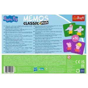 JOC MEMOS CLASSIC PLUS PEPPA PIG - imagine 2