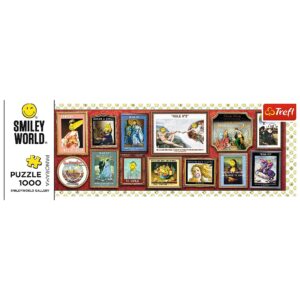 PUZZLE TREFL 1000 PANORAMA LUMEA SMILEY - imagine 2