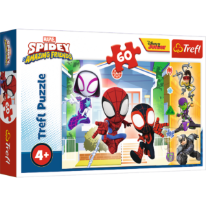 PUZZLE TREFL 60 LUMEA LUI SPIDEY - imagine 2