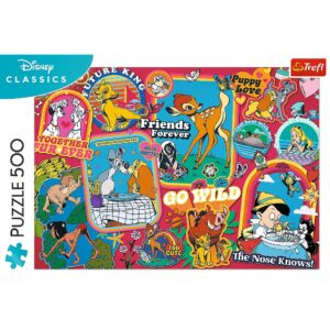 PUZZLE TREFL 500 LUMEA DISNEY - imagine 2