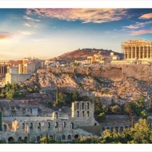 PUZZLE TREFL 500 PANORAMA ACROPOLIS ATENA - imagine 2