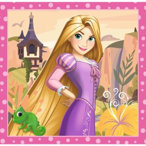 PUZZLE TREFL 3IN1 DISNEY PRINCESS FLORI MINUNATE - imagine 2