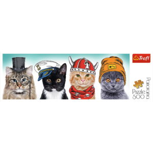 PUZZLE TREFL 500 PANORAMA O ECHIPA FLUFFY - imagine 2