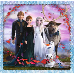 PUZZLE TREFL 3IN1 FROZEN2 REGATUL DE GHEATA - imagine 2