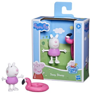 PEPPA PIG FIGURINA PRIETENII AMUZANTI OITA SUZY 7CM - imagine 2