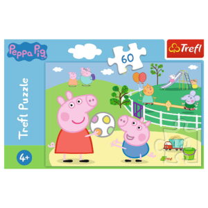 PUZZLE TREFL 60 PEPPA PIG DISTRACTIE CU PRIETENII - imagine 2