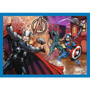 PUZZLE TREFL 4IN1 AVENGERS - RAZBUNATORII CURAJOSI - imagine 2