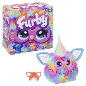 FURBY JUCARIE DE PLUS INTERACTIVA FURBY TIE DYE - imagine 2