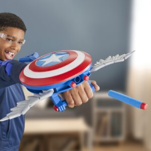 NERF BLASTER SKYSHOT CAPTAIN AMERICA BRAVE NEW WORLD - imagine 2