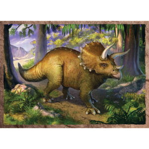 PUZZLE TREFL 4IN1 DINOZAURII INTERESANTI - imagine 2