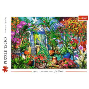 PUZZLE TREFL 1500 GRADINA SECRETA - imagine 2